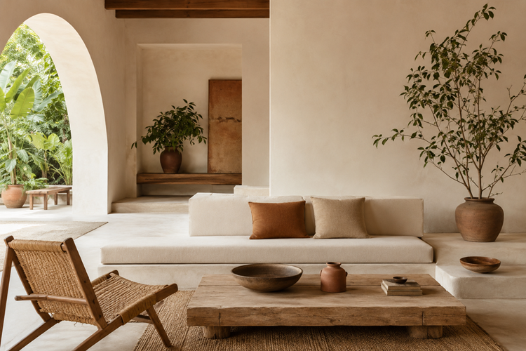 Minimalismo Cálido: Por qué el diseño latino no es solo «exceso», sino también limpieza visual con texturas orgánicas
